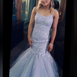 Purple Sherri Hill size 0 Prom dress